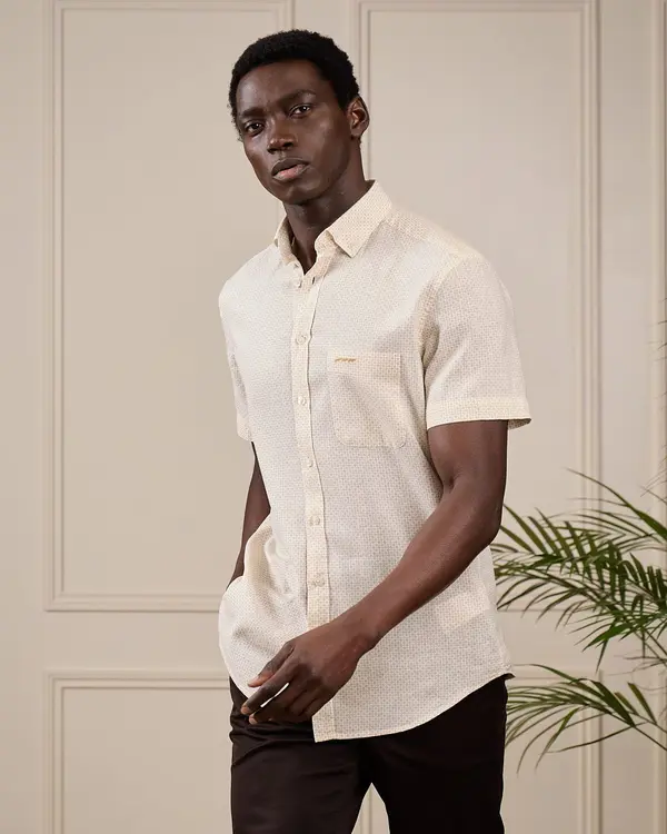 Chemise Gilles beige