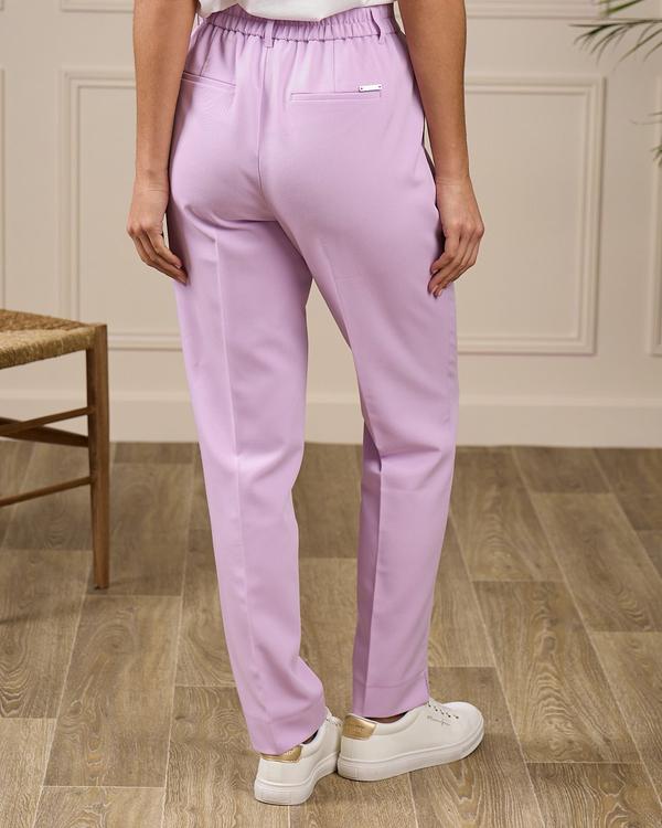 Pantalon cigarette Carrie violet