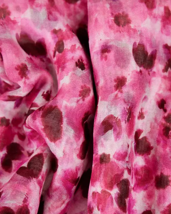 Foulard Gladys rose