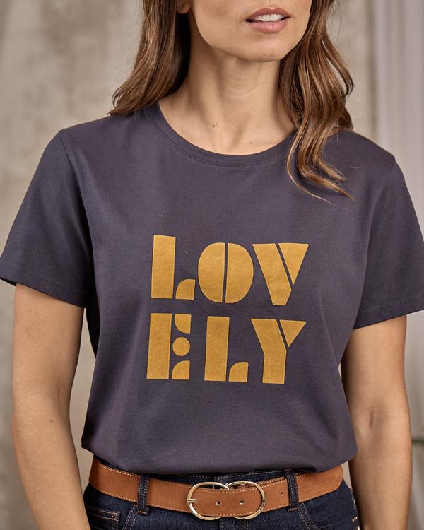T-shirt Élodie bleu