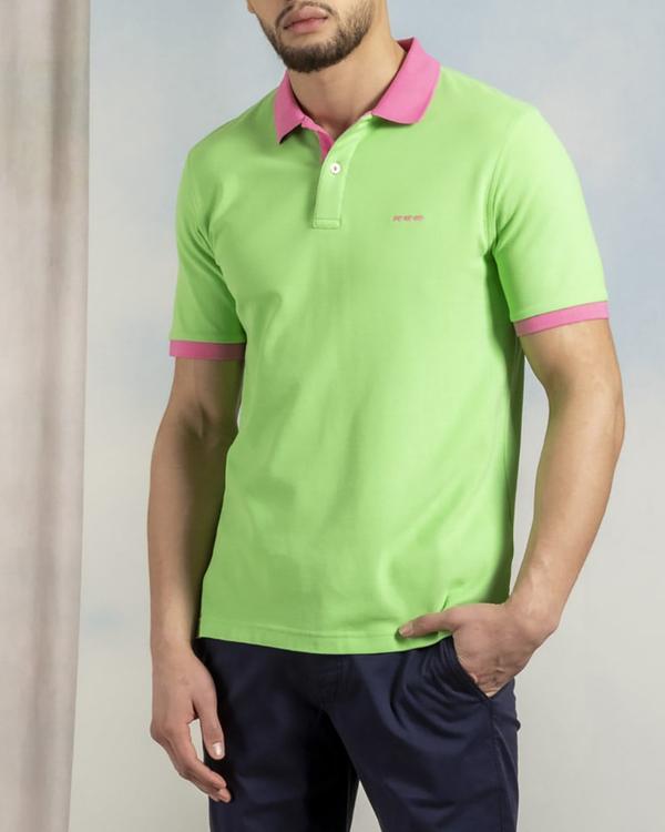 Polo contrasté Polo contrasté