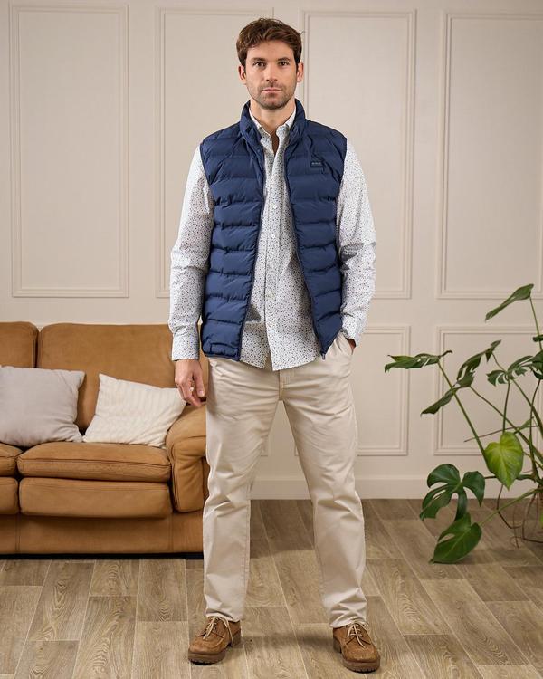 Doudoune sans manches Elmund bleu