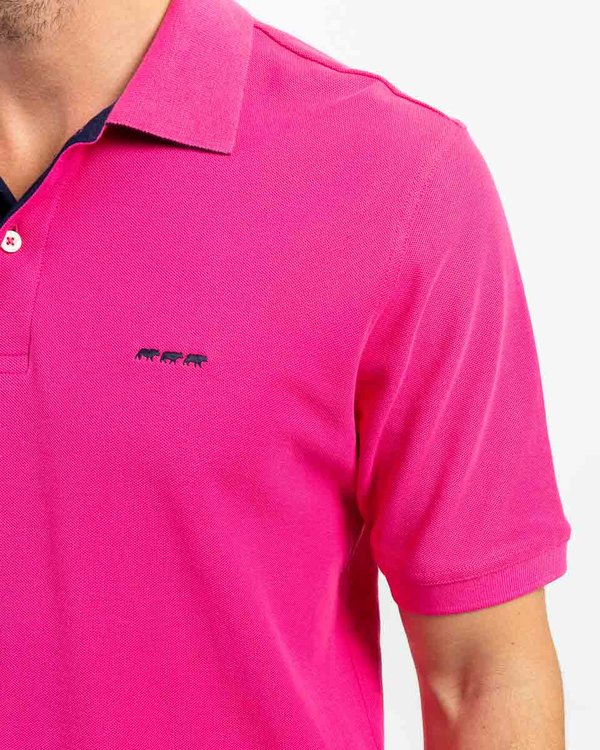 Polo piqué Max coupe droite à manches courtes en coton Polo piqué Max coupe droite à manches courtes en coton