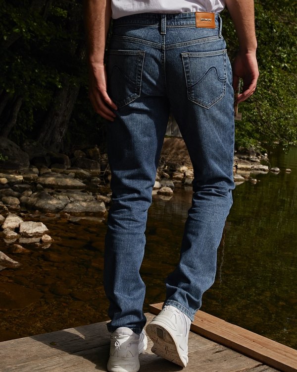 Jean modern fit coton Standard 100 by OEKO-TEX® bleu