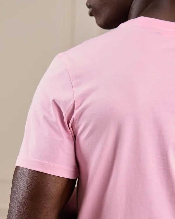 T-shirt Cédric rose