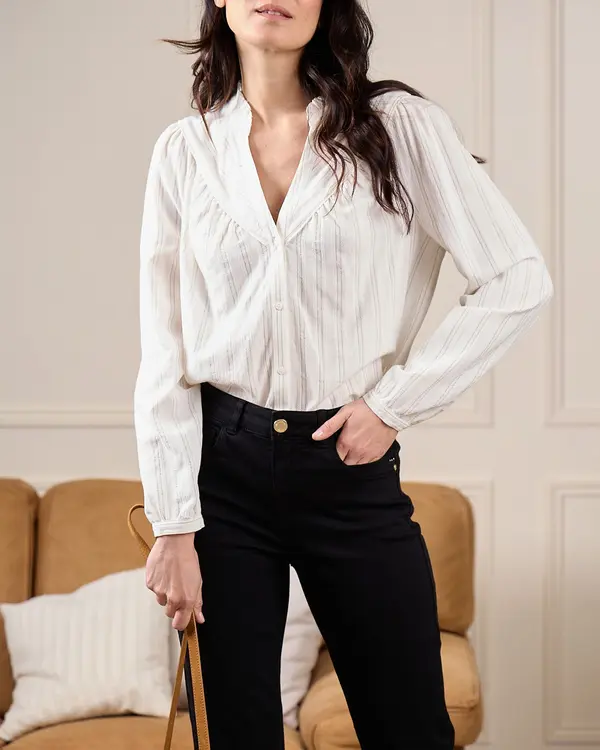 Chemise à volants Gabbie