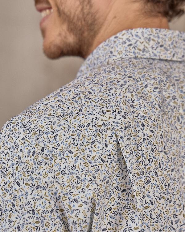 Chemise feuillage blanc Chemise feuillage blanc