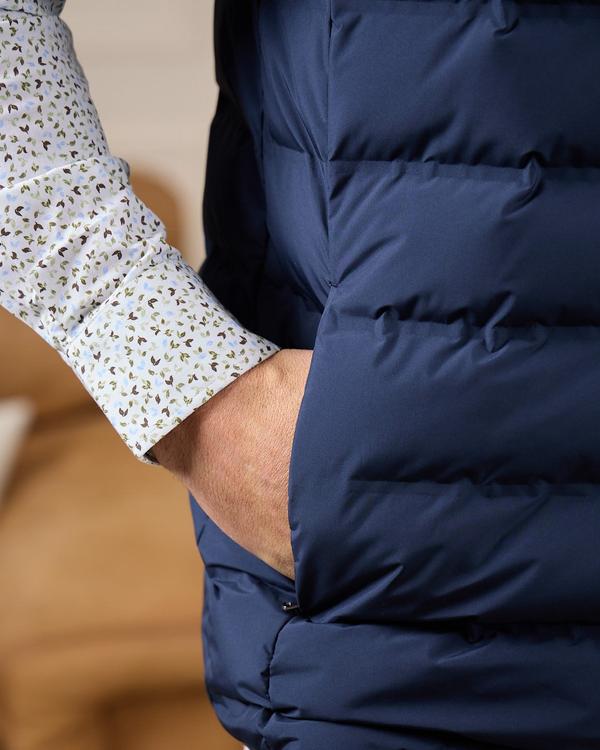 Doudoune sans manches Elmund bleu