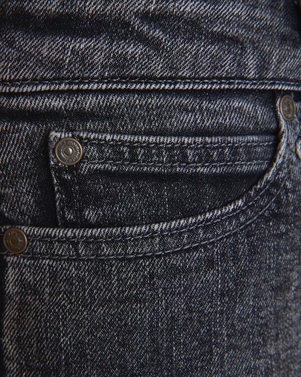 Jean slim denim effet délavé gris Jean slim denim effet délavé gris