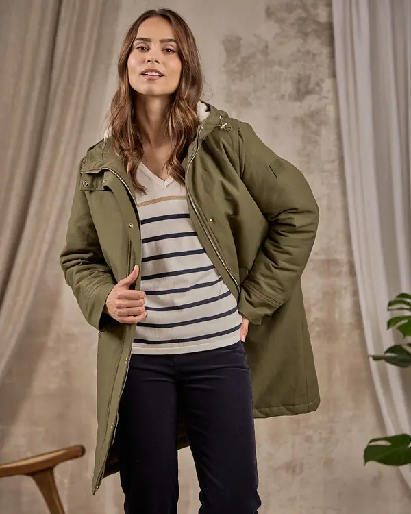 Parka Emelyne vert