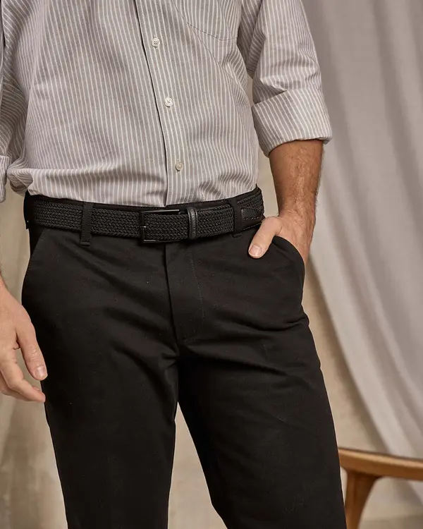 Bermuda chino noir Bermuda chino noir