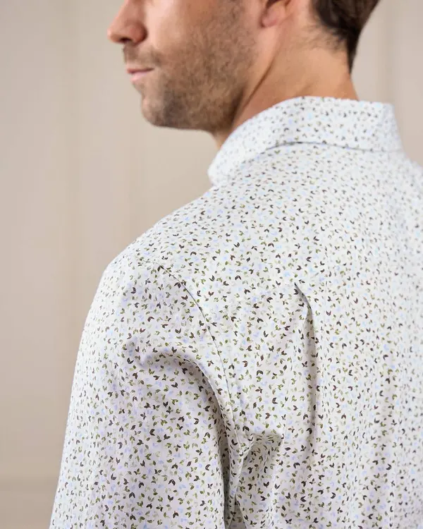 Chemise Easy Care George vert