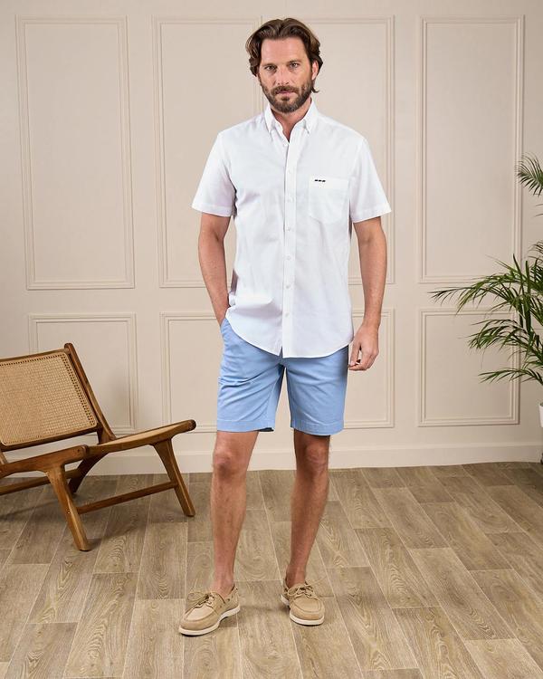 Chemise oxford blanc