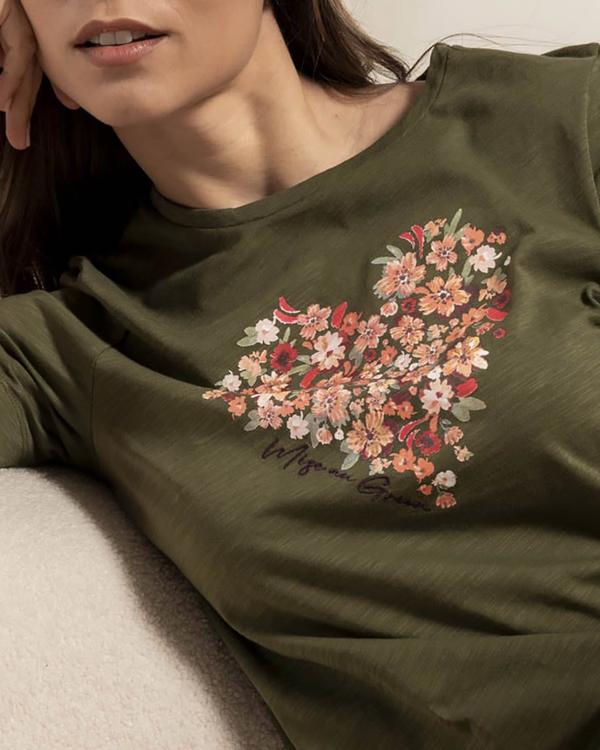 T-shirt cœur imprimé exclusif T-shirt cœur imprimé exclusif