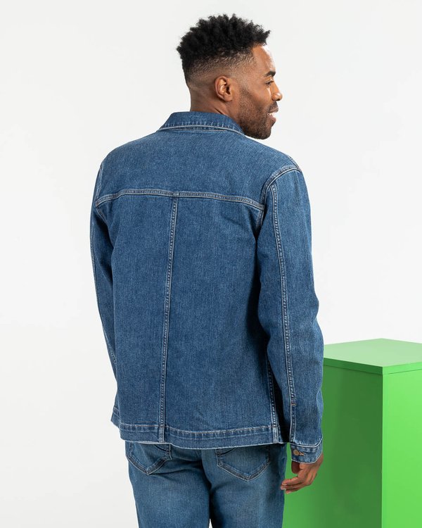 Veste sales peintre homme