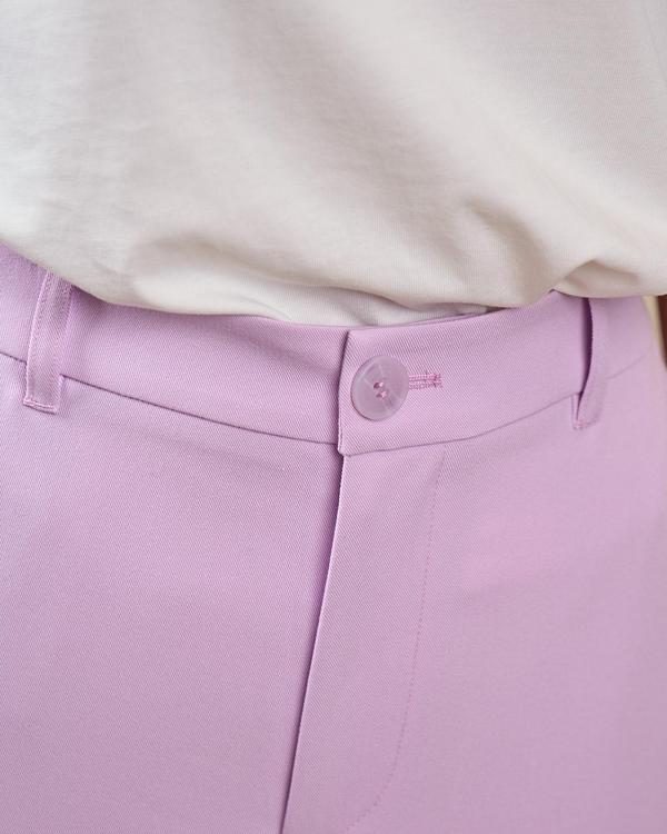 Pantalon cigarette Carrie violet