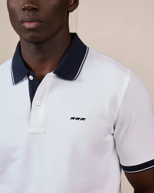 Polo Emilio blanc