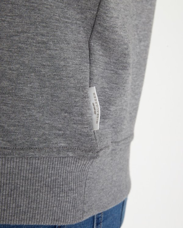 Sweat manches longues col rond 3 vaches en coton bleu Sweat manches longues col rond 3 vaches en coton bleu