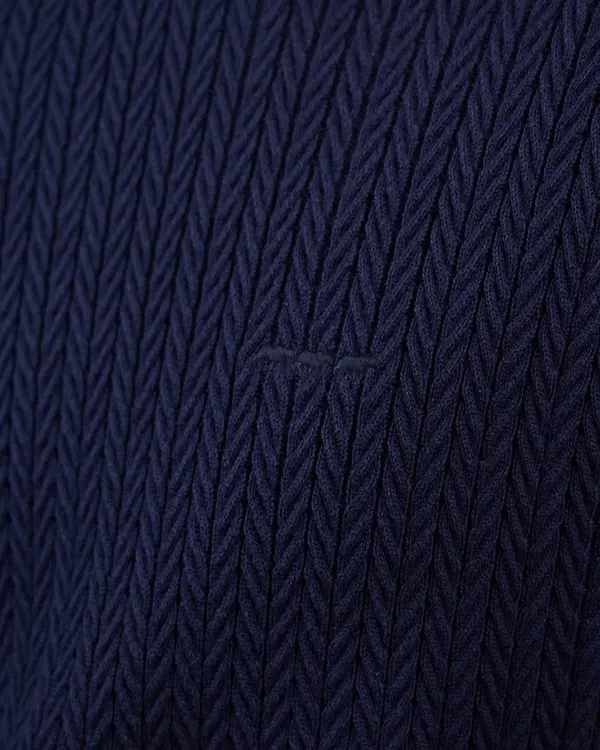 Pull chevrons Galvin bleu