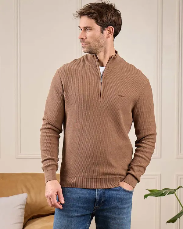 Pull camionneur Gabino beige