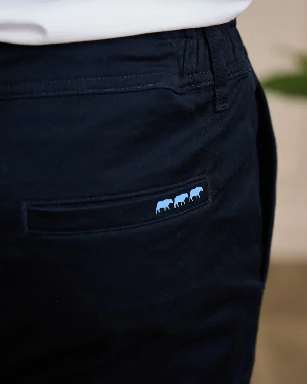 Chino modern fit bleu