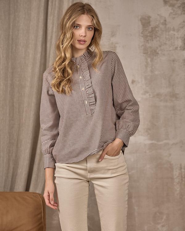 Blouse Evelia beige Blouse Evelia beige