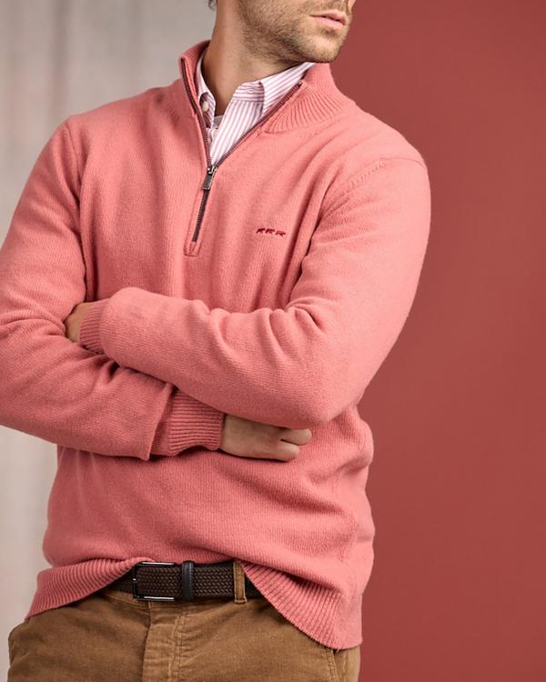 Pull col camionneur rose Pull col camionneur rose