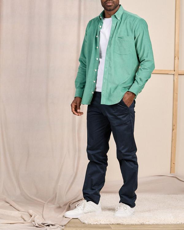 Chemise à carreaux vert