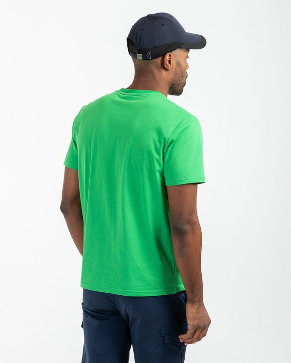 T-shirt modern fit Ethan uni manches courtes col rond coton vert T-shirt modern fit Ethan uni manches courtes col rond coton vert