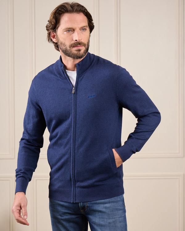 Cardigan Edison bleu