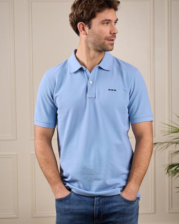 Polo Collin bleu