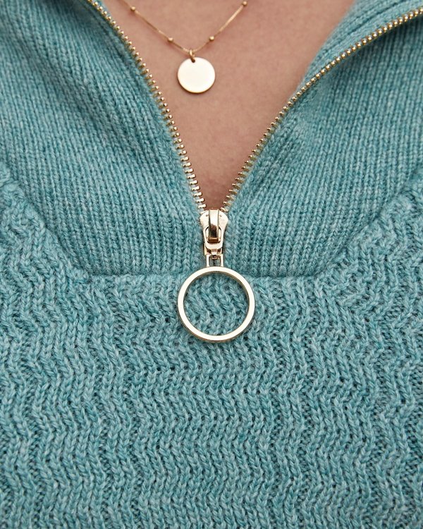 Pull col camionneur manches longues uni maille fantaisie bleu Pull col camionneur manches longues uni maille fantaisie bleu
