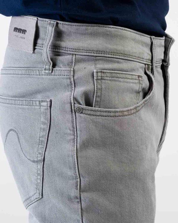 Jean modern fit coton Standard 100 by OEKO-TEX® gris