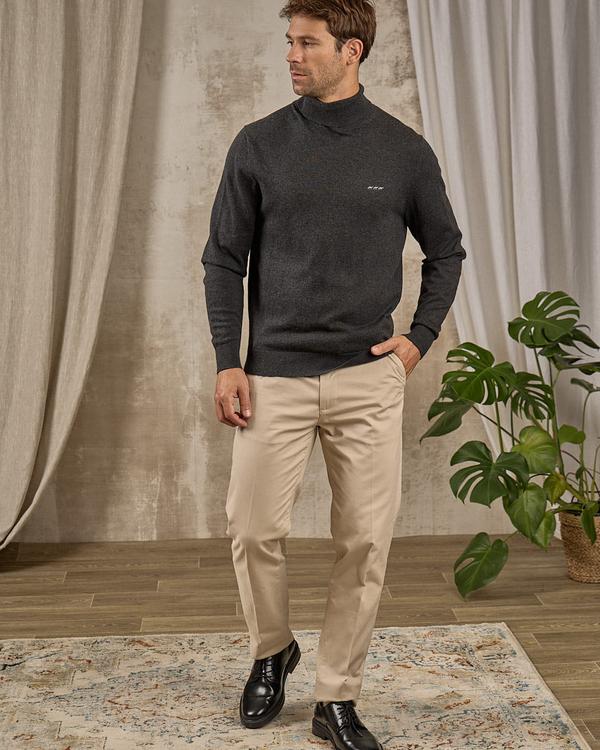 Pull col roulé gris Pull col roulé gris