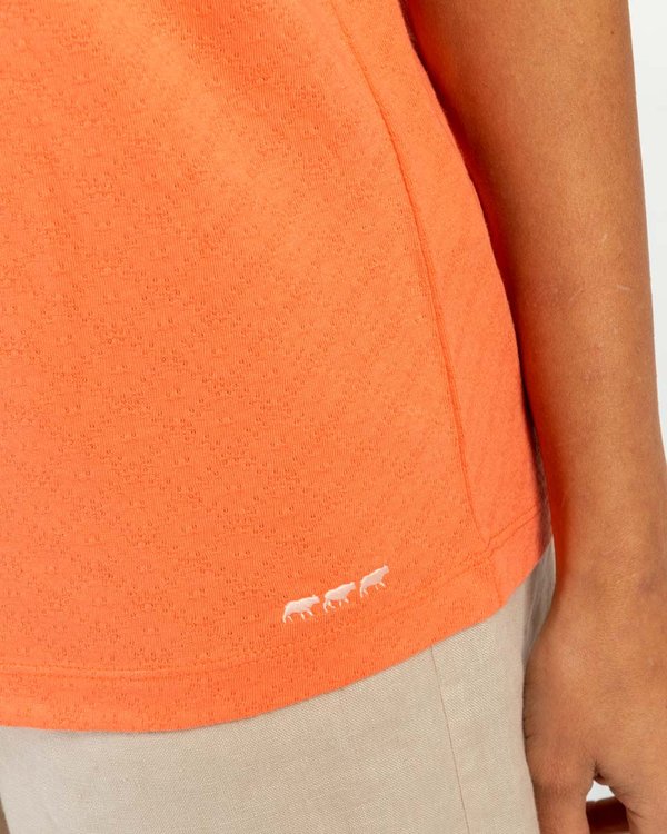 T-shirt en coton Standard 100 by OEKO-TEX® orange