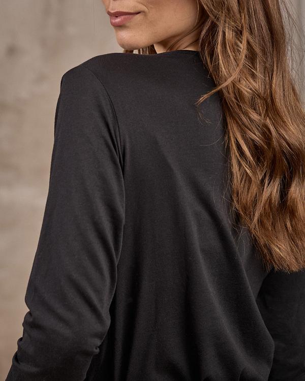 T-shirt col dentelle noir T-shirt col dentelle noir