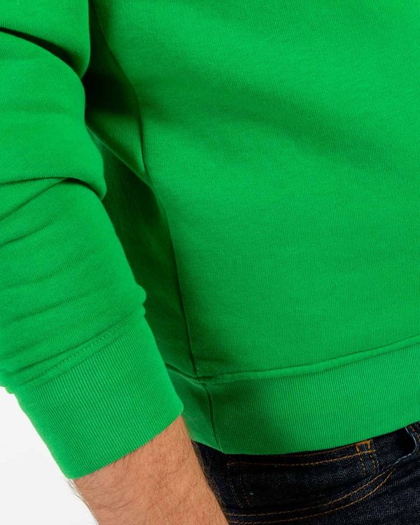 Sweat unisexe uni col rond Standard 100 by OEKO-TEX® vert