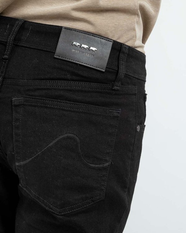 Jean regular fit coton Standard 100 by OEKO-TEX® noir