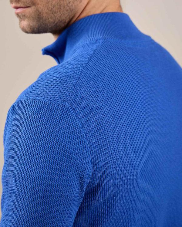 Pull camionneur Gabino bleu