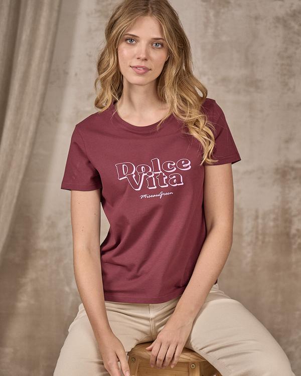 T-shirt Dolce Vita rouge T-shirt Dolce Vita rouge