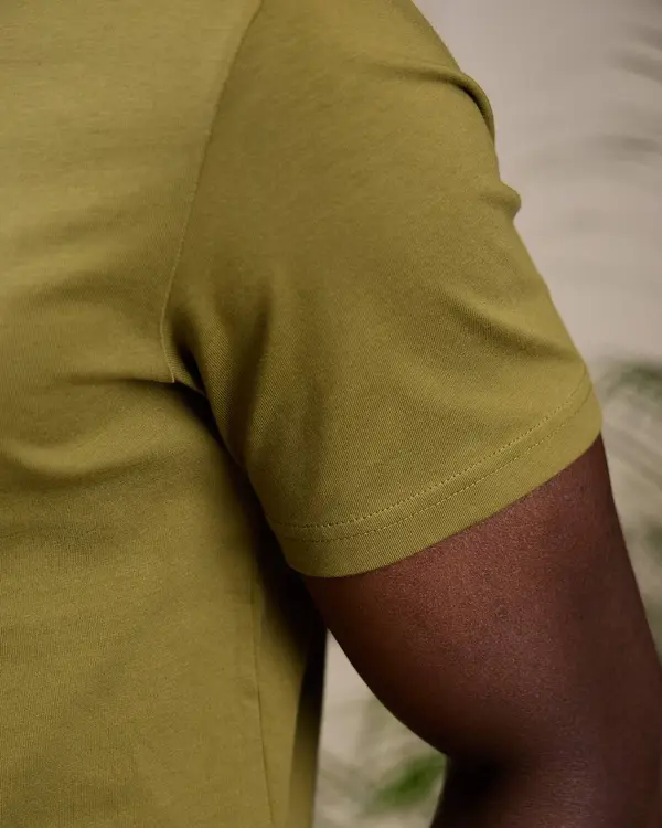 T-shirt brodé 40 ans vert