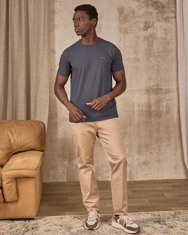 T-shirt Cédric bleu