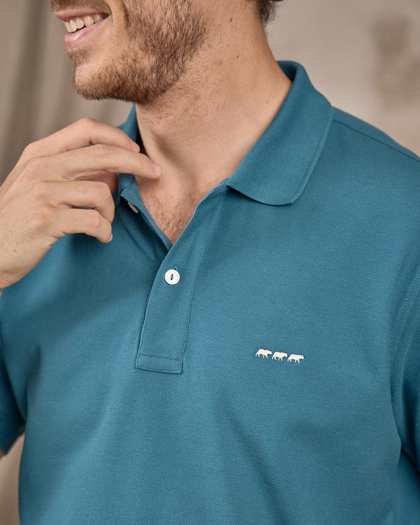 Polo Collin bleu