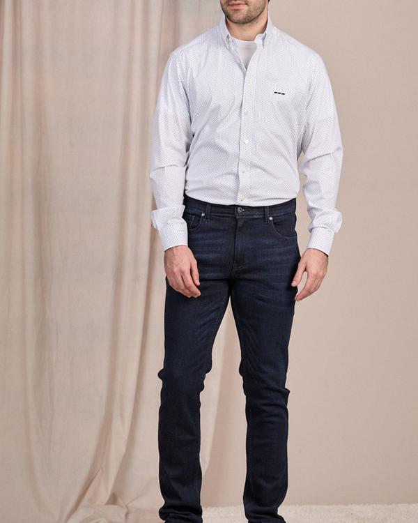 Jean coupe droite en coton