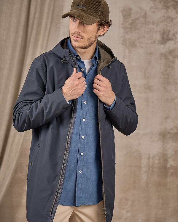 Parka Légère bleu
