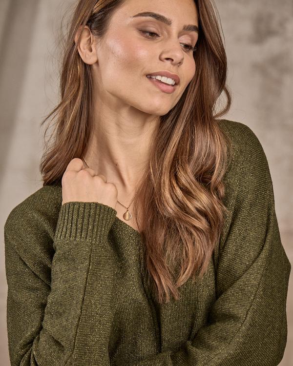 Pull Émilie vert