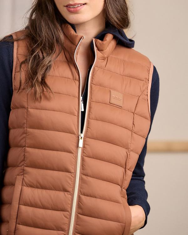 Doudoune sans manches beige Doudoune sans manches beige