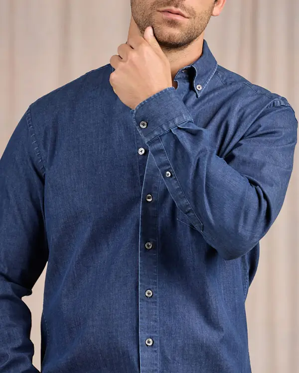 Chemise Campus bleu