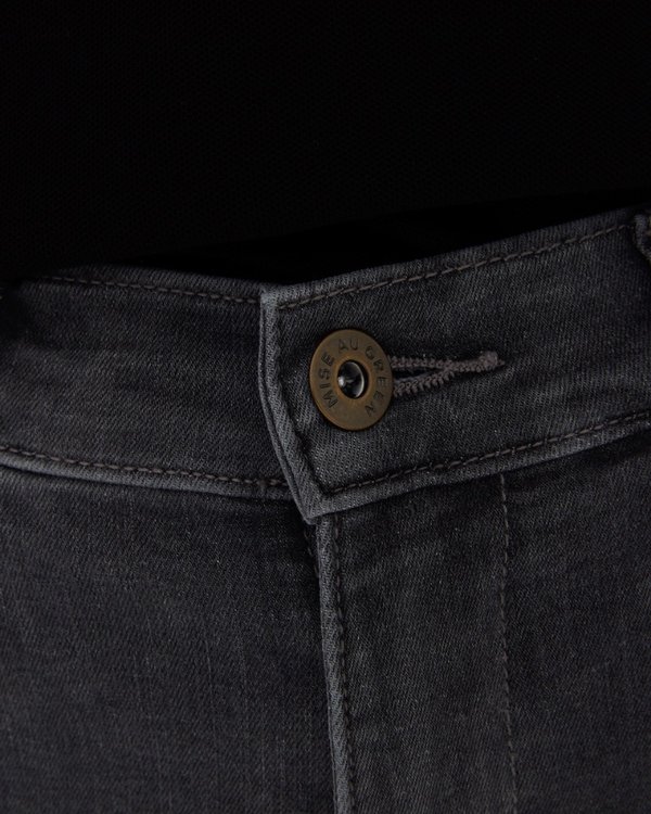 Jean slim fit Lucie en coton gris Jean slim fit Lucie en coton gris