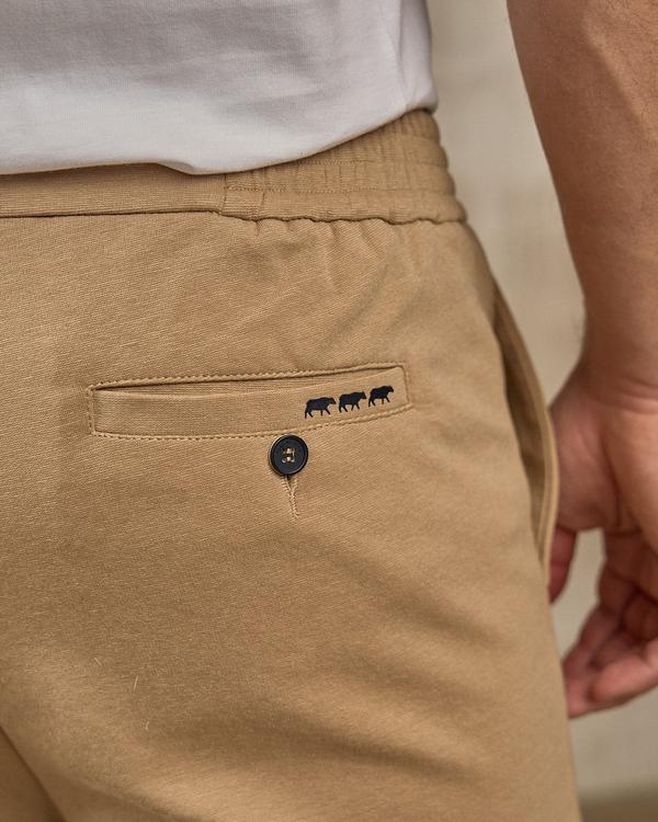 Pantalon jogging beige